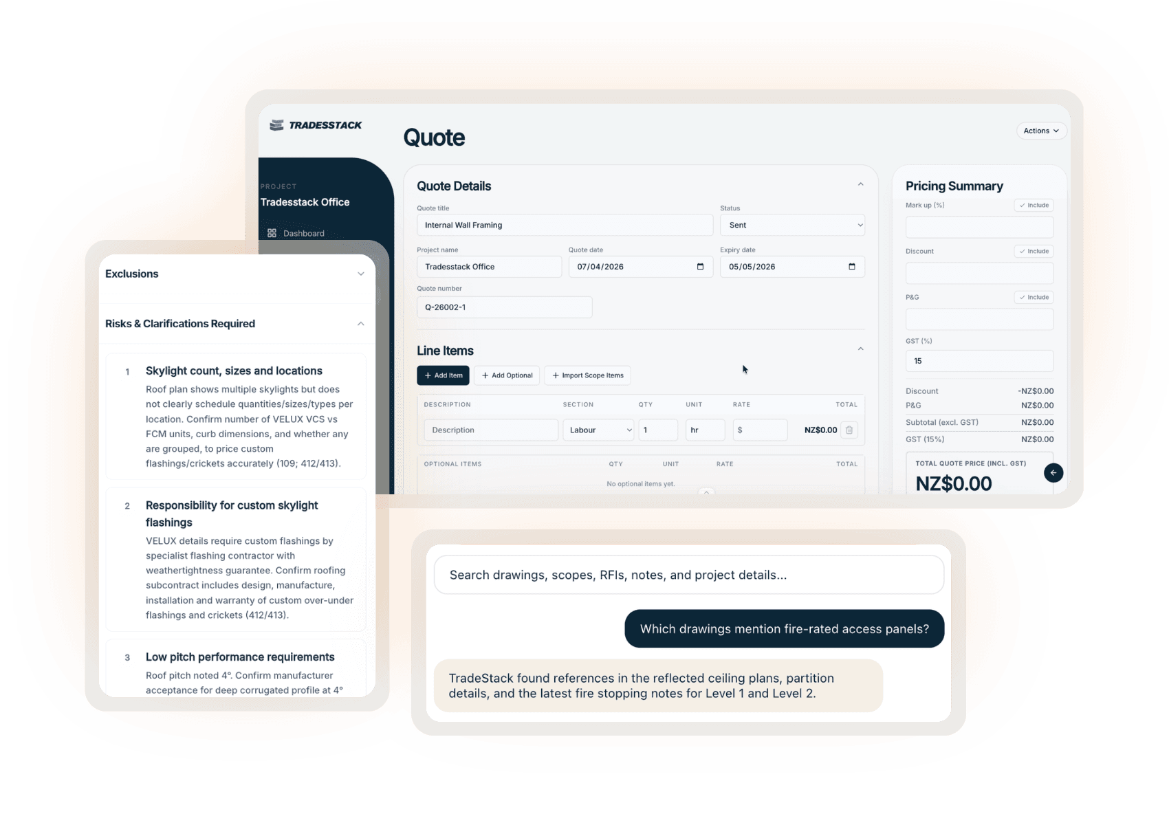 TradeStack all-in-one platform overview