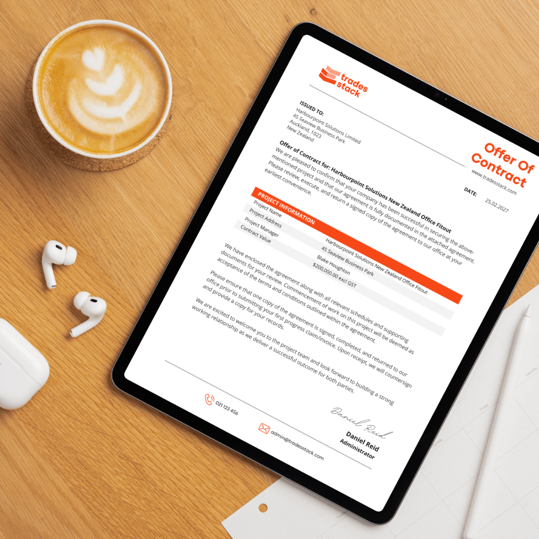 Offer of Contract Template